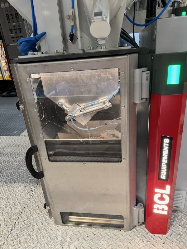 Alimentation dosage matière d'une ligne de gainage de câbles électriques par trois doseurs pondéraux en Saône et Loire près de Chalon sur Saône